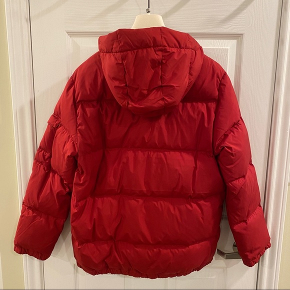 POLO RALPH LAUREN Boy's Red Hooded Down Puffer Jacket Coat XL (18-20) NEW - Picture 4 of 6